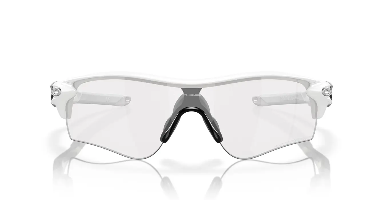 Oakley Radarlock Path (A) Polished White W/ Clear/Black Photo Irid (OO9206-69) s38
