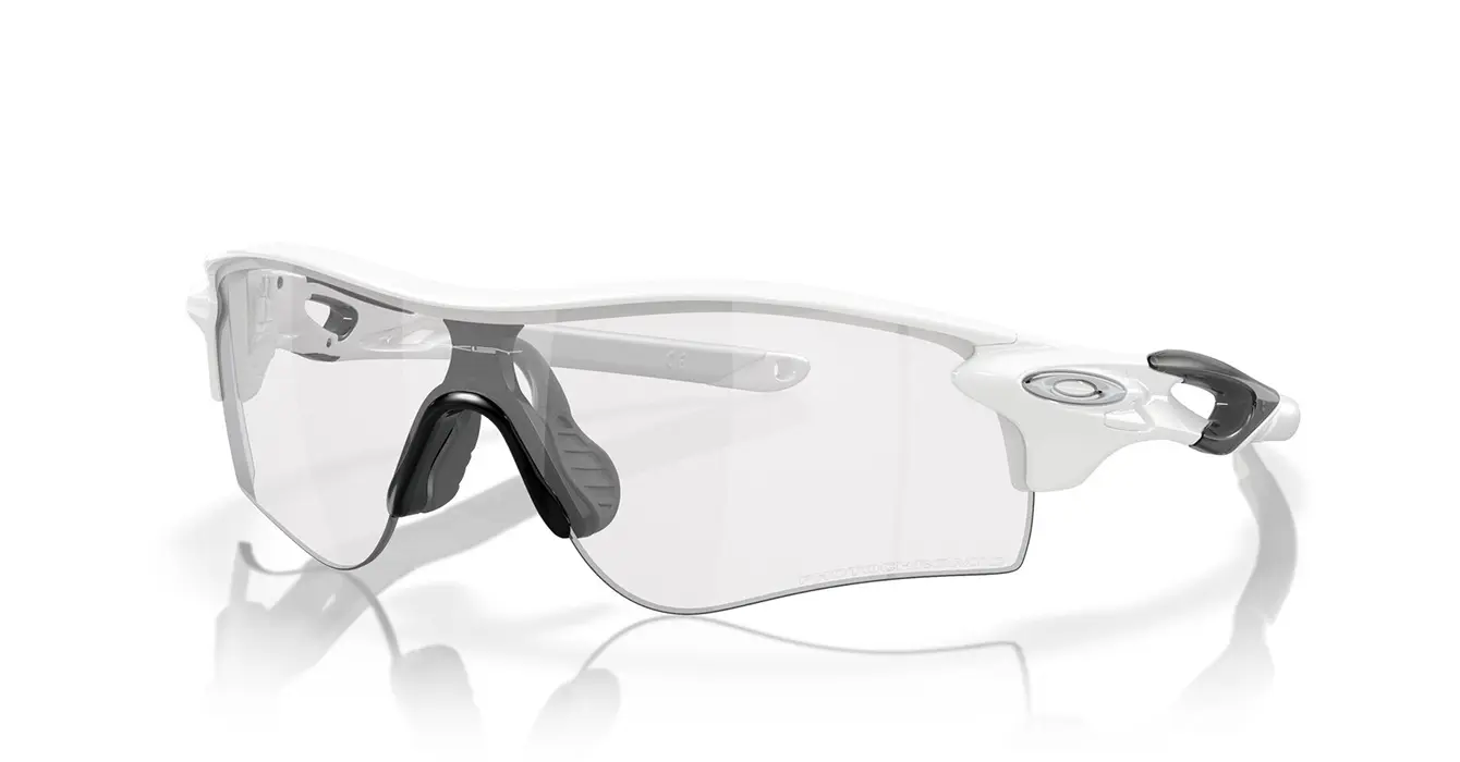 Oakley Radarlock Path (A) Polished White W/ Clear/Black Photo Irid (OO9206-69) s38