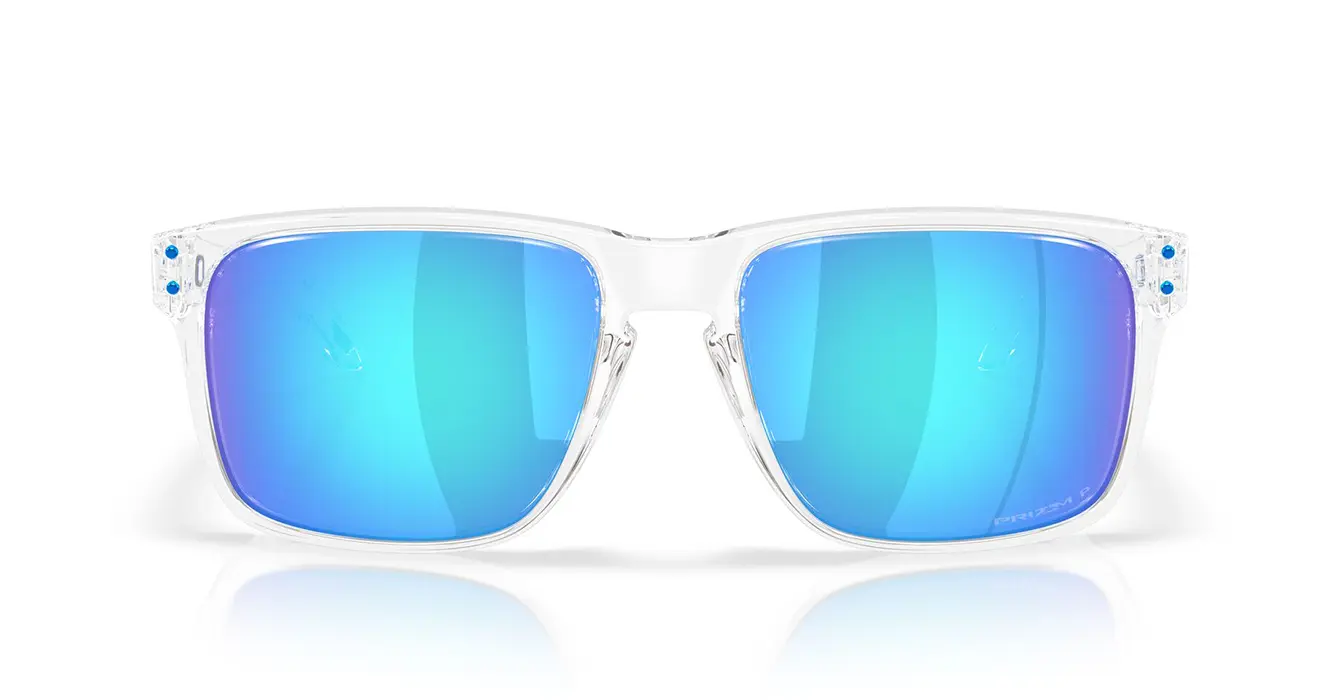 Oakley Holbrook XXL (A) Polished Clear W/ Prizm Sapphire Polar (OO9487F-07) s61