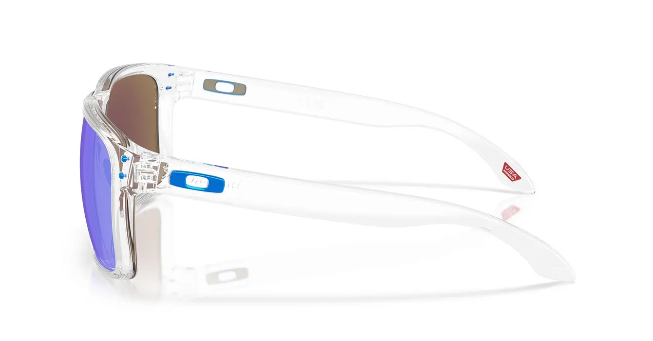 Oakley Holbrook XXL (A) Polished Clear W/ Prizm Sapphire Polar (OO9487F-07) s61