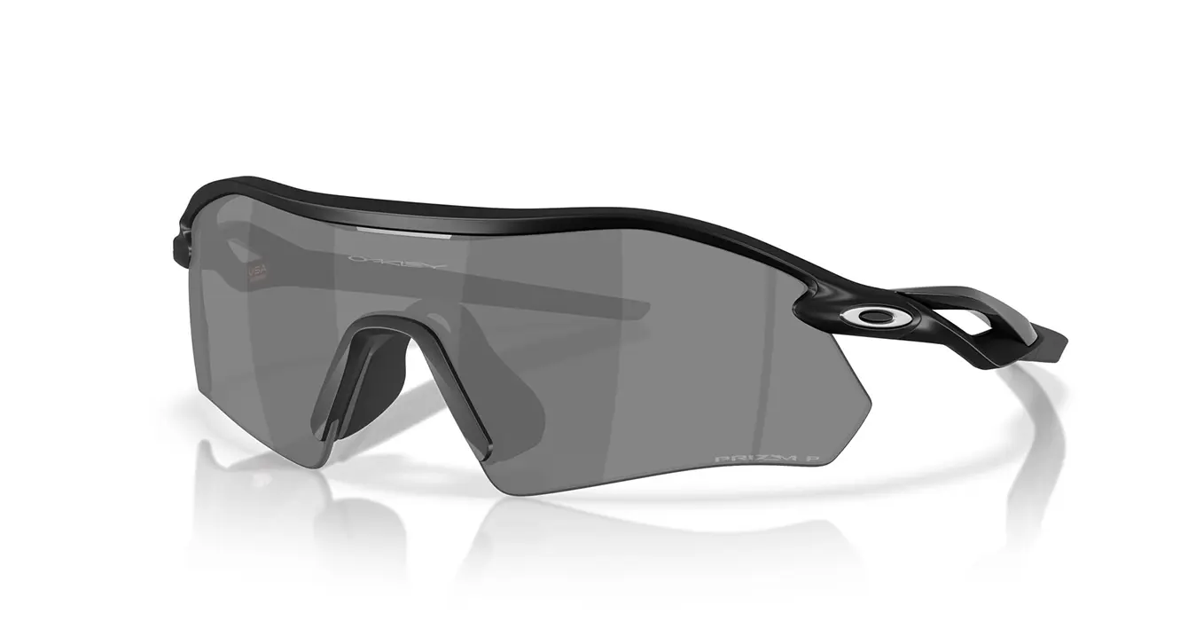 Oakley Radar Plate Matte Black W/ Prizm Black Polarized (OO9495D-01) s36