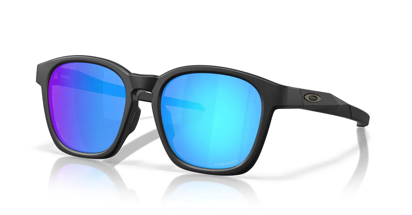 Oakley Shackle Matte Black W/ Prizm Sapphire (OO9507D-01) s52