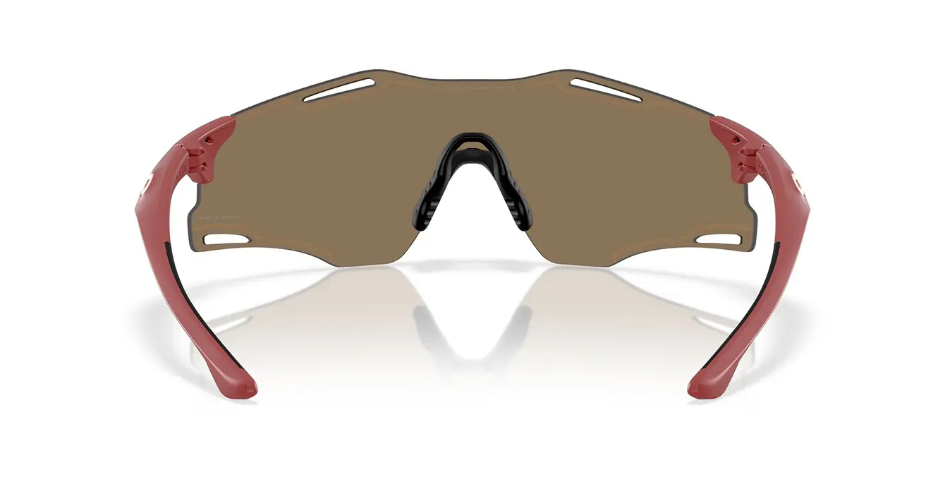 Oakley CYBR Zero Matte Iron Red W/ Prizm 24K (OO9512D-03) s39