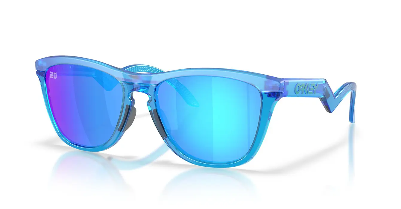 Oakley Frogskins Hybrid Matte Acid Blue W/ Prizm Sapphire (OO9289-09) s55