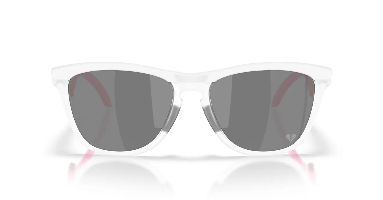 Oakley Frogskins Hyrbid Matte White W/ Prizm Black (OO9289-10) s55
