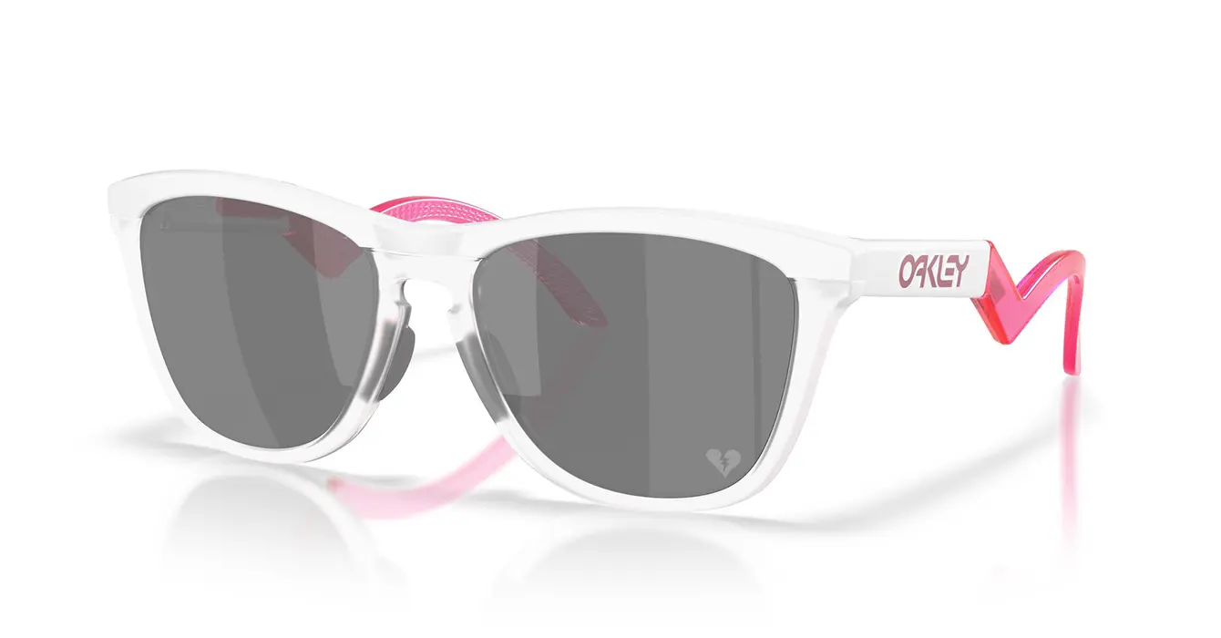 Oakley Frogskins Hyrbid Matte White W/ Prizm Black (OO9289-10) s55