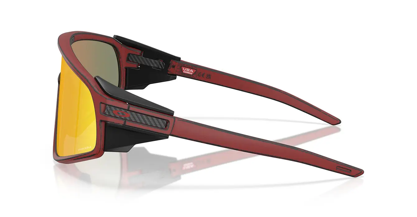 Oakley Latch Panel Raceworn Red Knight W/ Prizm Ruby (OO9404-23) s35