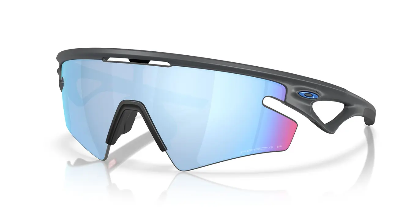 Oakley Sphaera Slash Matte Carbon W/ Priizm Deep Water Polar (OO9499-11) s36