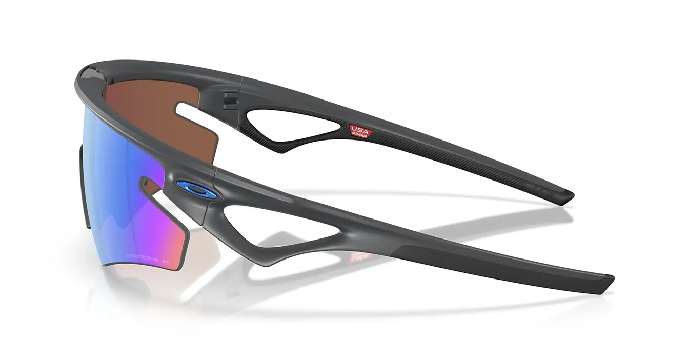 Oakley Sphaera Slash Matte Carbon W/ Priizm Deep Water Polar (OO9499-11) s36