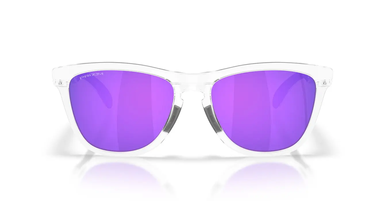 Oakley Frogskins Range XL A Matte Clear W/ Prizm Violet (OO9503A-05) s58