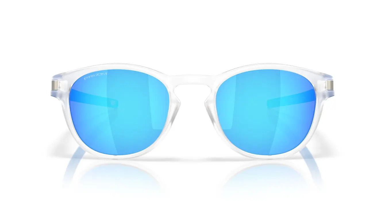 Oakley Latch (A) Matte Clear W/ Prizm Sapphire (OO9349-58) s53
