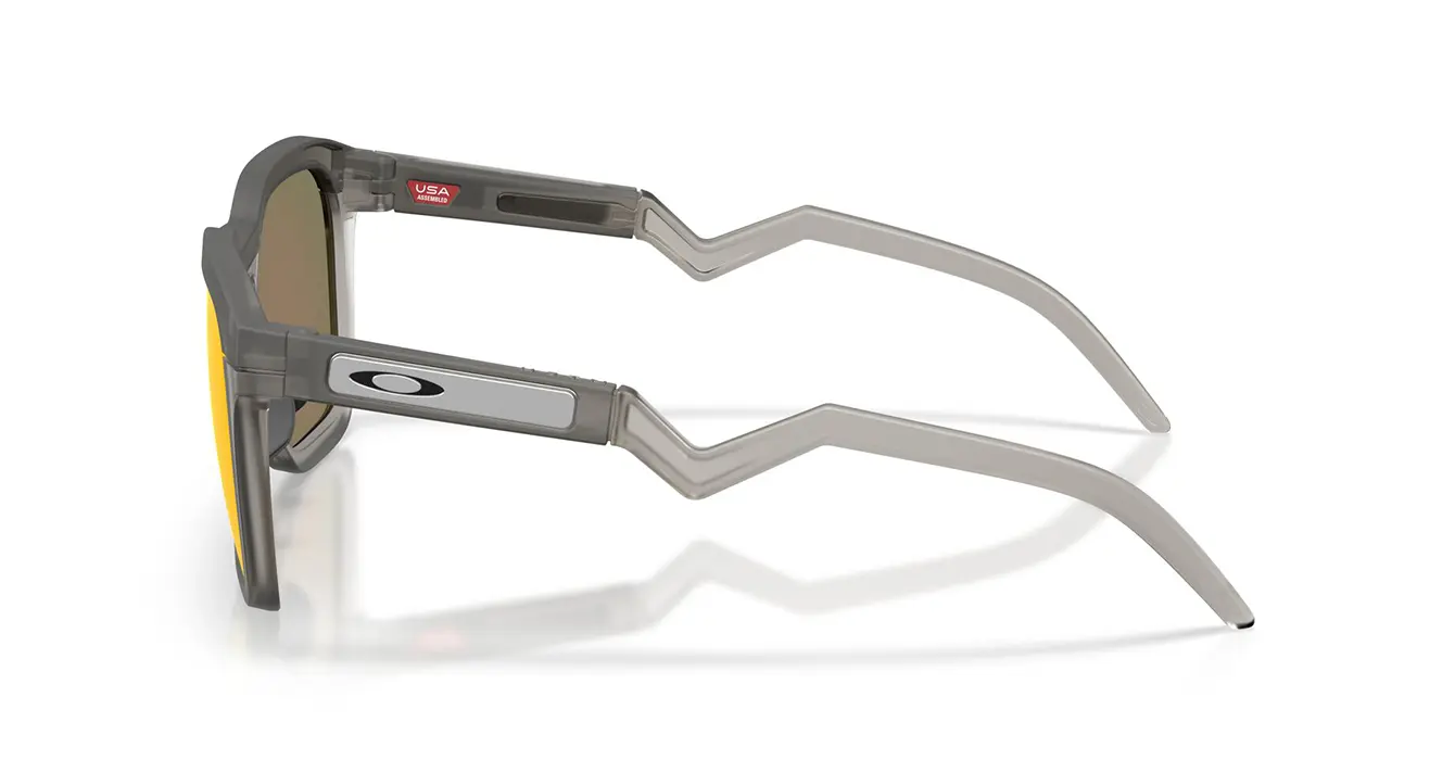 Oakley HSTN SQ Matte Grey Smoke W/ Prizm Ruby (OO9533-02) s54