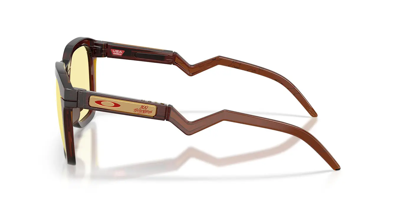 Oakley HSTN SQ 100T Dark Amber W/ Prizm Gaming (OO9533-10) s54