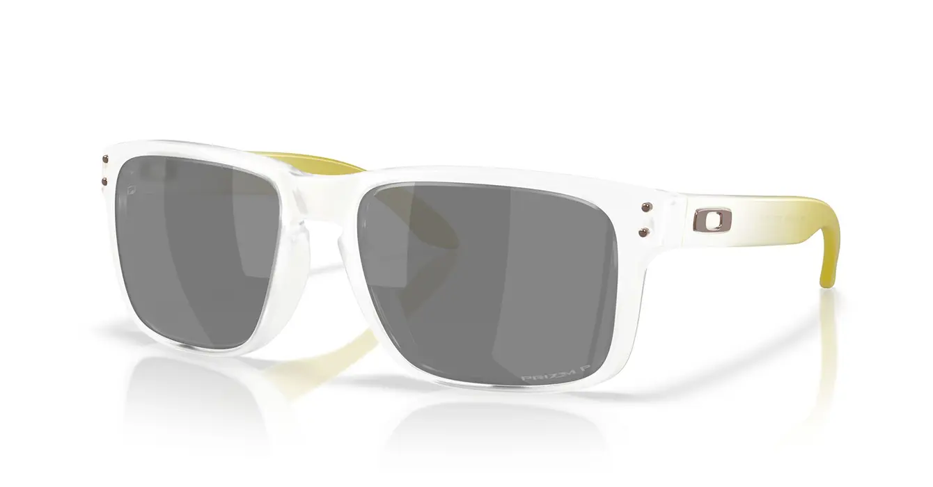 Oakley Holbrook (A) Matte Clear W/ Prizm Black Polar (OO9244-84) s56