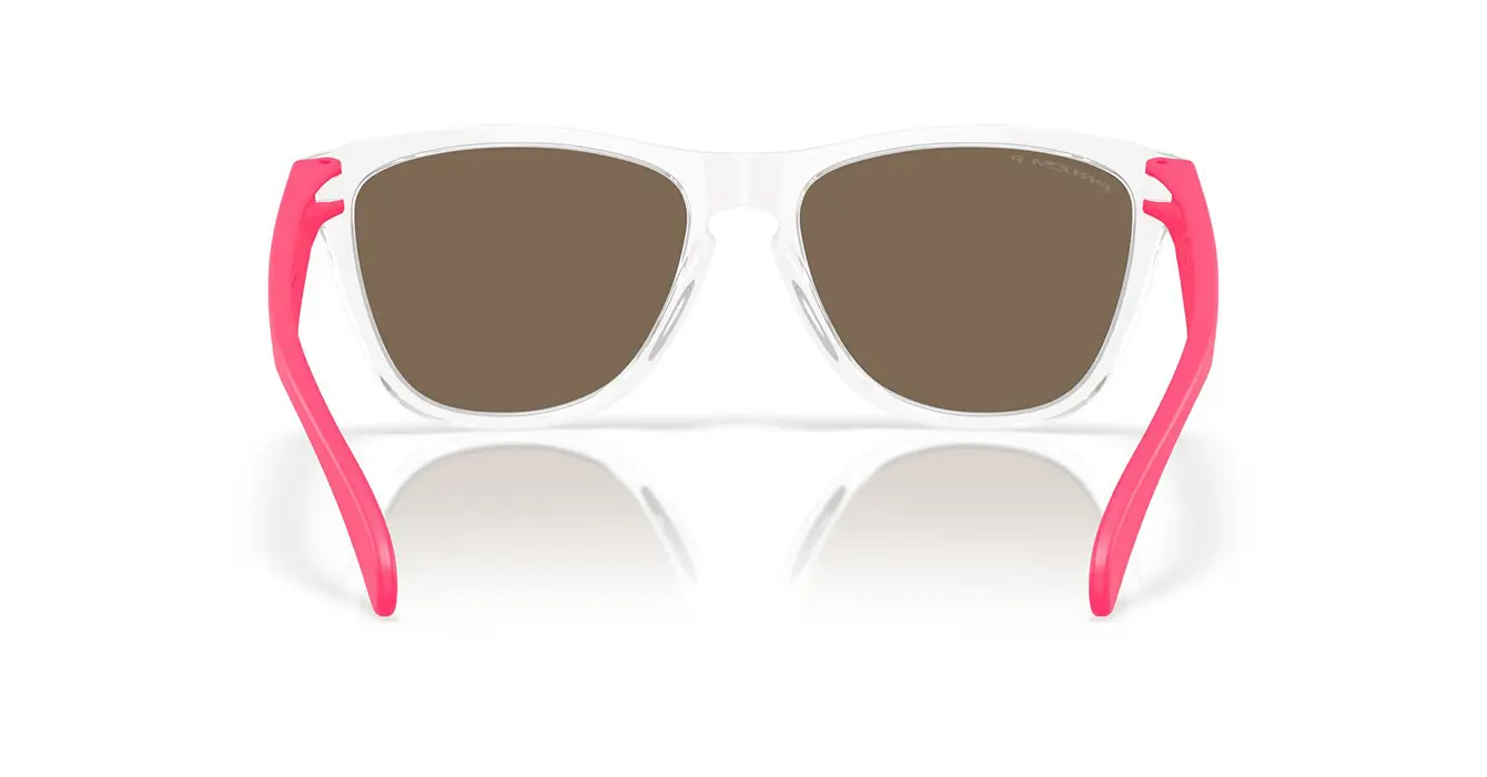 Oakley Frogskins (A) Clear W/ Prizm Rose Gold Polar (OO9245-F1) s54