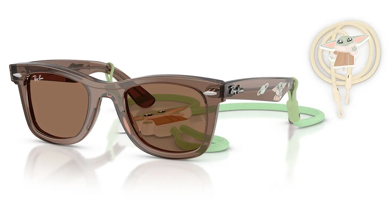 Ray-Ban RJ9140SF 7227/73 s45 + Strap STAR WARS? ? Grogu Mini Street Neat