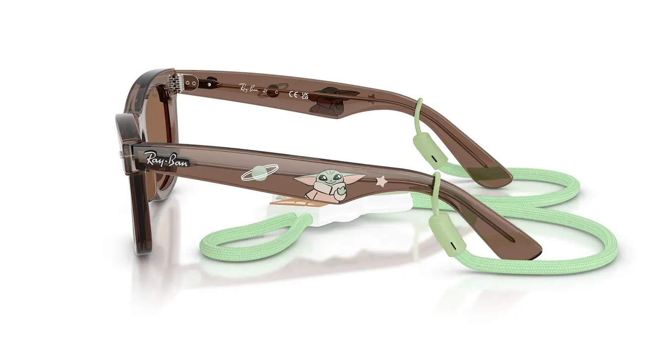 Ray-Ban RJ9140SF 7227/73 s45 + Strap STAR WARS? ? Grogu Mini Street Neat