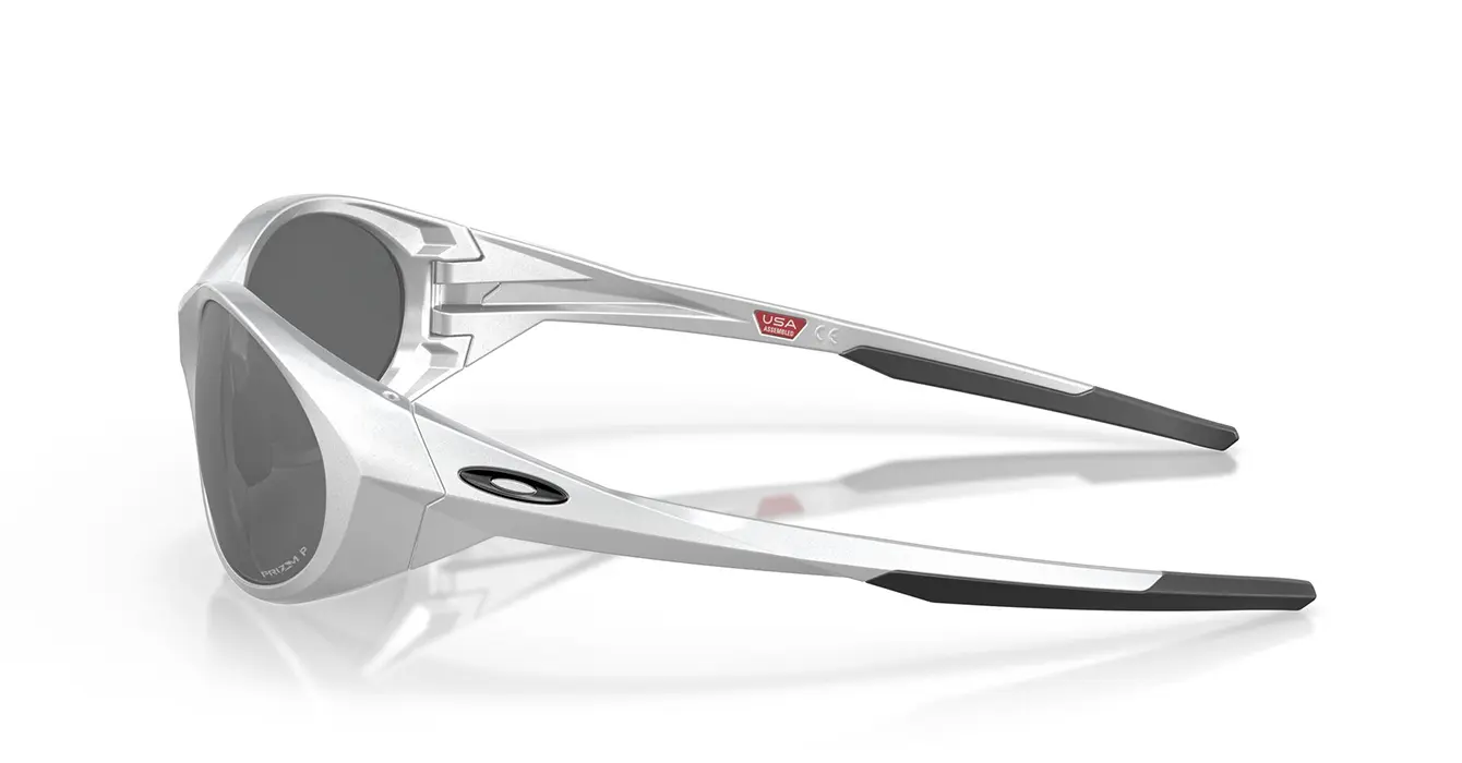 Oakley Eyejacket Redux Silver W/ Prizm Black Polarized (OO9438-05) s58