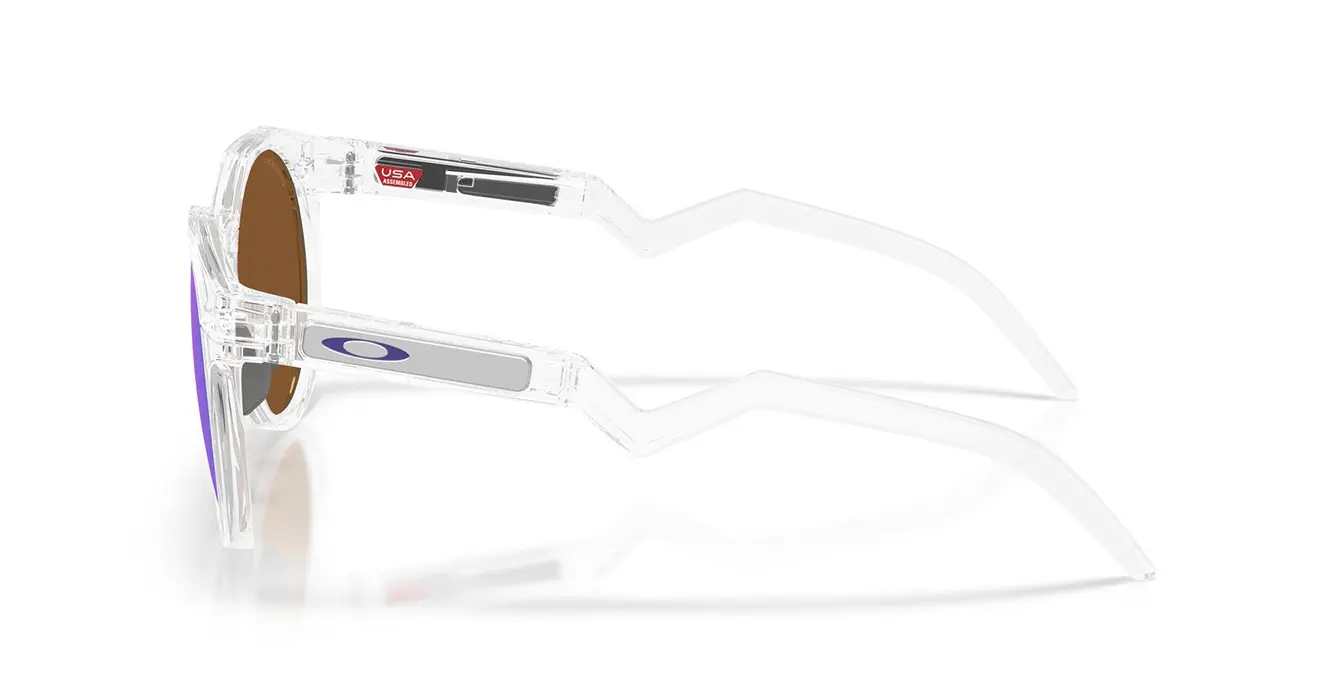 Oakley HSTN A Clear W/ Prizm Violet (OO9242A-17) s52