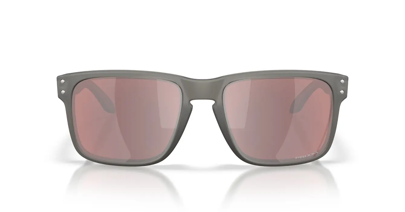 Oakley Holbrook (A) Matte Trans Grey Smoke W/ Prizm Snow Black (OO9244-86) s56