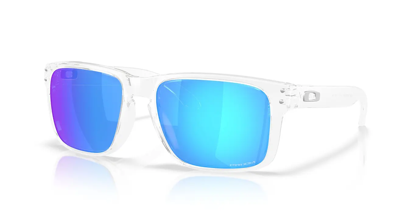 Oakley Holbrook (A) Clear W/ Prizm Sapphire (OO9244-87) s56