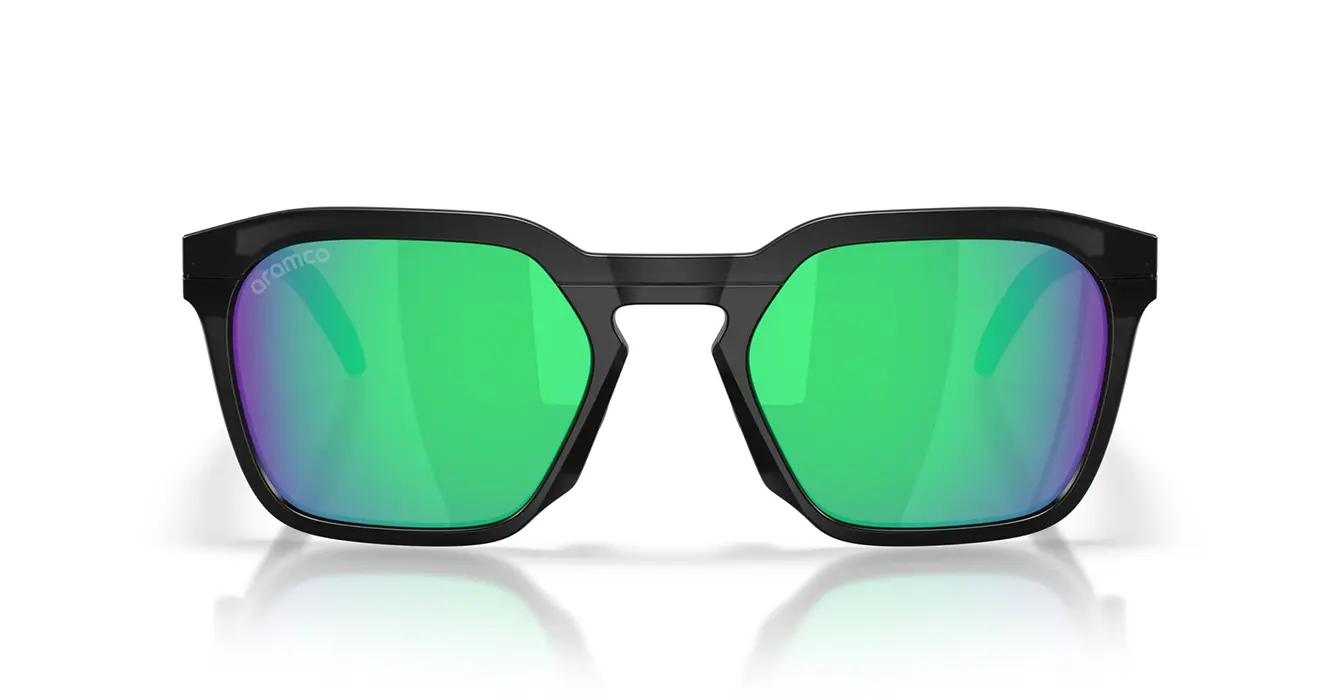Oakley HSTN SQ Matte Black Ink W/ Prizm Jade (OO9533-13) s54