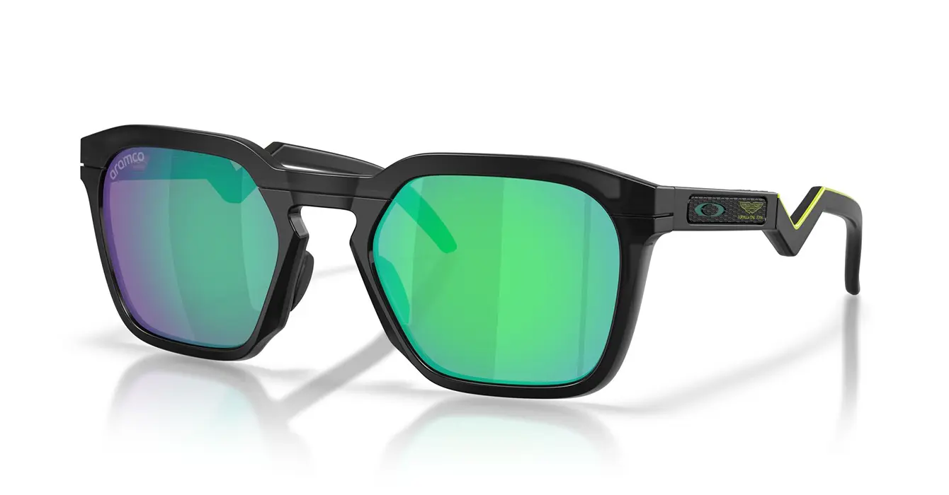 Oakley HSTN SQ Matte Black Ink W/ Prizm Jade (OO9533-13) s54