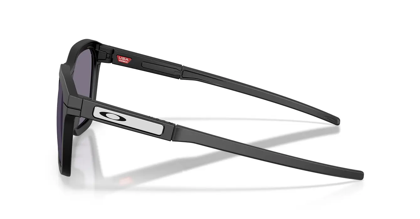 Oakley HSTN SQ 2.0 Matte Black W/Prizm Grey (OO9555-01) s54