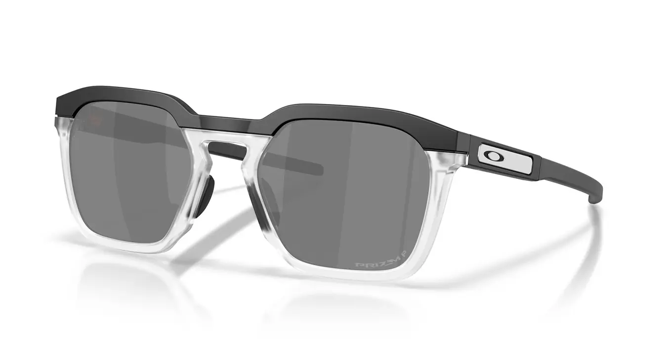 Oakley HSTN SQ 2.0 Matte Black W/Prizm Black Polarized (OO9555-05) s54