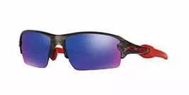 Oakley (A) Flak 2.0 Grey Smoke W/+red Irid (OO9271-03) s61