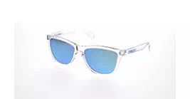 Oakley (A) Frogskins Crystal Clear W/sapphire Irid (OO9245-41) s54