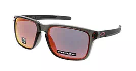Oakley Prizm (A) Holbrook Mix Grey Smoke W/prizm Ruby (OO9385-04) s57