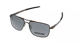 Oakley Gauge 6 Pewter W/ Prizm Black Pol (OO6038-06) s57