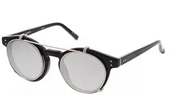 Linda Farrow LFL569 col 2 BLACK/WHITE GOLD/PLATINUM