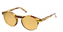 Linda Farrow LFL569 col 5 TIGER EYE/YELLOW GOLD/GOLD