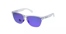 Oakley Frogskins Lite Matte Clear W/violet Irid (OO9374-03) s63