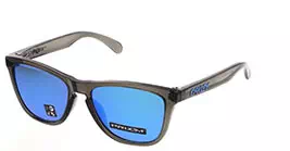 Oakley (A) Frogskins Grey Smoke W/prizm Sapphire Irid (OO9245-74) s54