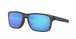 Oakley (A) Holbrook Mix Matte Blk Tortoise W/prizm Sapphire Polar (OO9385-09) s57