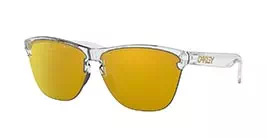 Oakley Frogskins Lite Plshd Clear W/24k Iridium (OO9374-13) s63