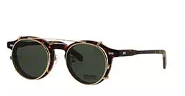 Kacamata Moscot Miltzen MP Tortoise s46 + Clip On Gold G15