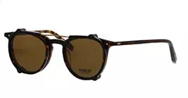 Kacamata Moscot Jared Tortoise s47 + Clip On Tortoise Cosmitan Brown