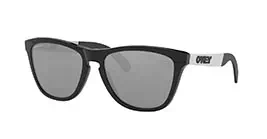 Oakley Prizm Frogskins Mix (A) Plshd Blk W/prizm Blk Irid (OO9428F-03) s55