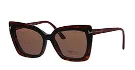 Tom Ford FT5641-B 075 s53 + 2 CLIP ON
