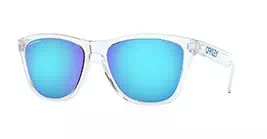 Oakley Prizm Frogskins (A) Crystal Clear W/ Prizm Sapphire (OO9245-A7) s54