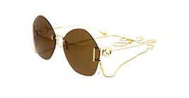 Kacamata Gucci GG1203S 003 s65 + Chain
