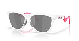 Oakley Frogskins Hyrbid Matte White W/ Prizm Black (OO9289-10) s55