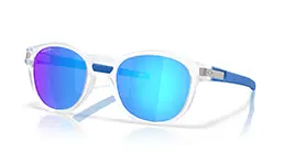 Oakley Latch (A) Matte Clear W/ Prizm Sapphire (OO9349-58) s53