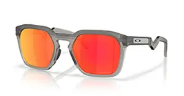 Oakley HSTN SQ Matte Grey Smoke W/ Prizm Ruby (OO9533-02) s54